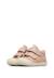 Chaussures premiers pas bébé fille en cuir cocoon à scratch Rose poudré-blanc 5 - vertbaudet enfant 
