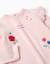 T-shirt en coton à manches longues avec imprimé fleurs Rose 3 - vertbaudet enfant 