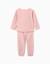 Pyjama en polaire avec étoiles brodées Rose clair 2 - vertbaudet enfant 