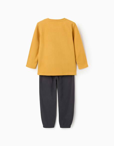 Pyjama en polaire avec broderie pikachu Jaune 2 - vertbaudet enfant 