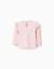 T-shirt en coton à manches longues avec imprimé fleurs Rose 2 - vertbaudet enfant 