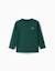 T-shirt en coton à manches longues avec imprimé clay horse Vert foncé 1 - vertbaudet enfant 