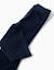 Legging évasé en velours côtelé avec taille élastique Bleu foncé+Vert 4 - vertbaudet enfant 