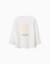 T-shirt en coton à manches longues avec imprimé studio Blanc 1 - vertbaudet enfant 
