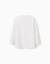 T-shirt en coton à manches longues avec imprimé studio Blanc 2 - vertbaudet enfant 