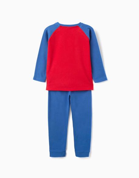 Pyjama en polaire avec broderie spider-man Rouge 2 - vertbaudet enfant 