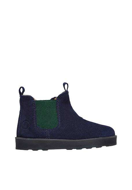 Bottines bébé en daim tarbell à zip Beige-platine+Bleu-vert+Gris foncé-bleu+Rose-blanc 6 - vertbaudet enfant 