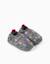 Chaussons matelassés avec imprimé avengers et doublure en sherpa Gris foncé 2 - vertbaudet enfant 