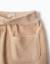Pantalon à jambe large en velours côtelé avec taille élastique Beige clair 3 - vertbaudet enfant 