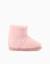 Chaussons montants en sherpa avec semelle antidérapante Rose clair 1 - vertbaudet enfant 