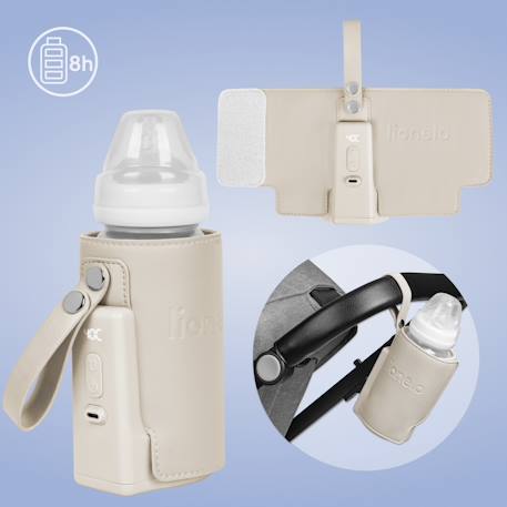 Chauffe-biberon portable thermup go plus 38-50 °c avec autonomie jusqu’à 8 h, sans bpa Beige calm+Beige sand+Blue sky+Green graphite 2 - vertbaudet enfant 