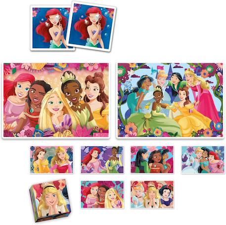 Jeux éducatifs Princesses Disney – Puzzles et mémory – dès 3 ans Multi-coloured 3 - vertbaudet enfant 