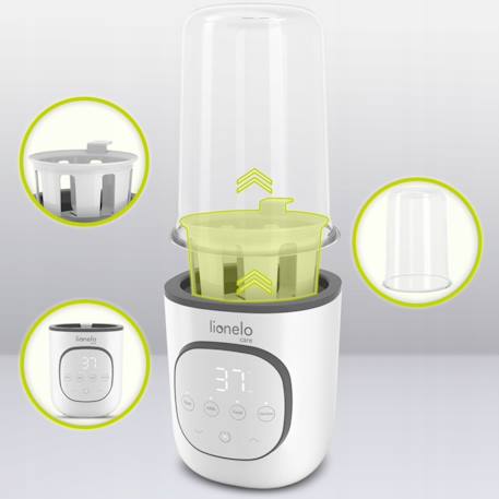 Chauffe-biberon 5en1 thermup avec stérilisation, réchauffage et décongélation White 4 - vertbaudet enfant 