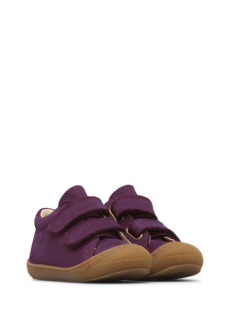 Chaussures premiers pas bébé en daim cocoon à scratch Anthracite-marron+Bleu-marron+Kaki+Marine-marron+Marron+Rose+Sauge-marron+Violet-marron 37 - vertbaudet enfant 