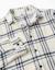 Chemise en flanelle à manches longues à carreaux Blanc 3 - vertbaudet enfant 
