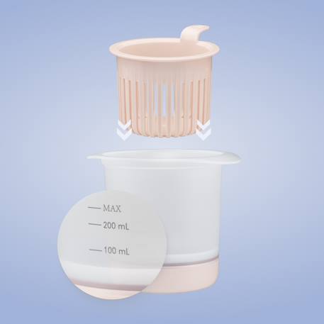 Chauffe-biberon 6en1 thermup 4.0 400 w avec stérilisation, réchauffage et décongélation Beige latte+Pink mist 6 - vertbaudet enfant 