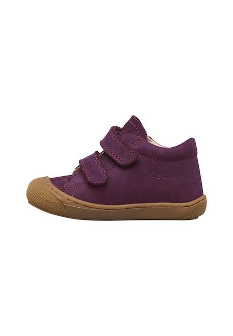 Chaussures premiers pas bébé en daim cocoon à scratch Anthracite-marron+Bleu-marron+Kaki+Marine-marron+Marron+Rose+Sauge-marron+Violet-marron 38 - vertbaudet enfant 