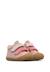 Chaussures premiers pas bébé en daim corkel à scratch Marine-marron+Rose-rose poudré 7 - vertbaudet enfant 