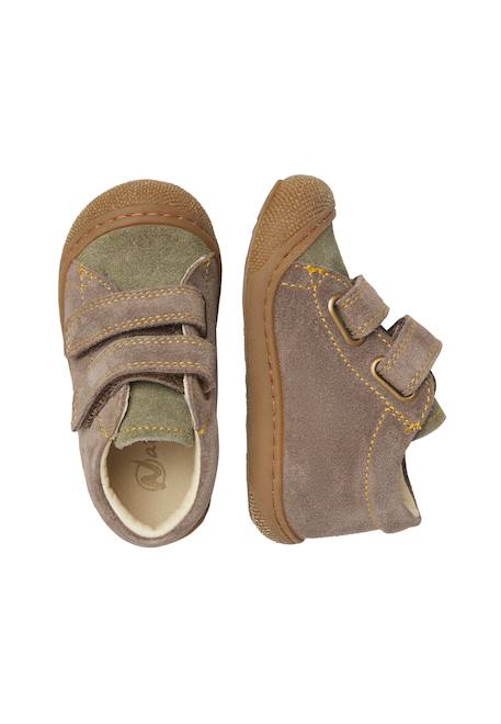 Chaussures en suède cocoon vl Bleu-blanc+Bleu-marron+Citrouille+Gris foncé+Marine+Marine-kaki+Marron+Marron foncé+Marron foncé-beige+Marron-cuivre+Rose+Rose clair+Vert olive 19 - vertbaudet enfant 