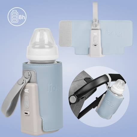 Chauffe-biberon portable thermup go plus 38-50 °c avec autonomie jusqu’à 8 h, sans bpa Beige calm+Beige sand+Blue sky+Green graphite 14 - vertbaudet enfant 
