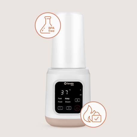 Chauffe-biberon thermup 3.0 avec stérilisation, réchauffage et décongélation, sans bpa White 6 - vertbaudet enfant 