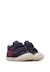 Chaussures premiers pas bébé garçon en cuir et daim kolde à scratch Bleu marine-rouge-rose+Gris-vert+Kaki-citrouille+Marron-marine 2 - vertbaudet enfant 