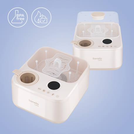 Stérilisateur 3en1 steamup avec séchage et chauffe-biberon jusqu’à 4 biberons Beige sand 6 - vertbaudet enfant 