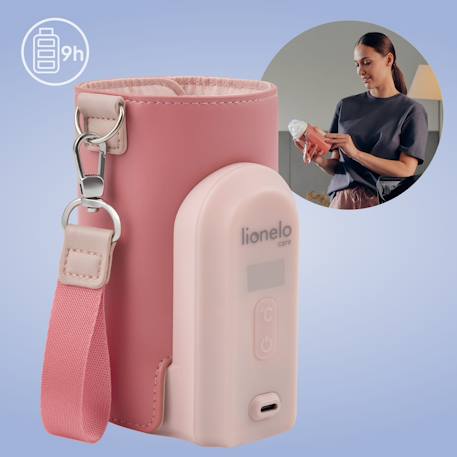 Chauffe-biberon sans fil thermup go evo avec autonomie jusqu’à 9 h pour biberons de 5 à 8 cm Black+Black gold+Coral pink+Green sage+Pink mist 15 - vertbaudet enfant 