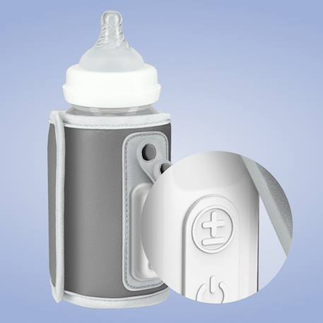 Chauffe-biberon portable thermup go usb avec maintien de la température jusqu’à 24 h, sans bpa Brown chocolate+Grey ash+Grey silver+Pink baby 14 - vertbaudet enfant 