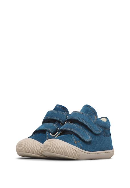 Chaussures en suède cocoon vl Bleu-blanc+Bleu-marron+Citrouille+Gris foncé+Marine+Marine-kaki+Marron+Marron foncé+Marron foncé-beige+Marron-cuivre+Rose+Rose clair+Vert olive 5 - vertbaudet enfant 