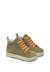 Baskets bébé en daim evaert à zip Anthracite+Kaki-orange+Marine-marron+Rose poudré-platine 7 - vertbaudet enfant 