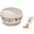 Set bol et cuillère blue garden Blanc, rose, bleu 1 - vertbaudet enfant 