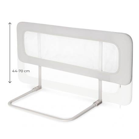 Barrière de Lit GUARD & DREAM Pliable avec Hauteur Réglable, Filet Aéré et Sac de Transport Inclus Beige 5 - vertbaudet enfant 