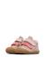 Chaussures premiers pas bébé en daim corkel à scratch Marine-marron+Rose-rose poudré 10 - vertbaudet enfant 