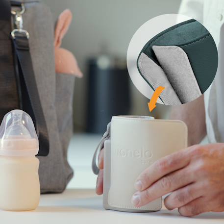 Chauffe-biberon portable thermup go plus 38-50 °c avec autonomie jusqu’à 8 h, sans bpa Beige calm+Beige sand+Blue sky+Green graphite 21 - vertbaudet enfant 