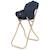 Chaise haute pour poupée ditzy dot Bleu, blanc, rouge 3 - vertbaudet enfant 