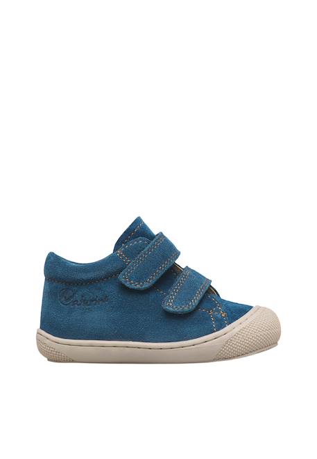 Chaussures en suède cocoon vl Bleu-blanc+Bleu-marron+Citrouille+Gris foncé+Marine+Marine-kaki+Marron+Marron foncé+Marron foncé-beige+Marron-cuivre+Rose+Rose clair+Vert olive 1 - vertbaudet enfant 