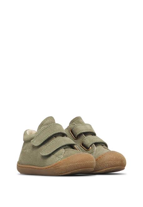 Chaussures en suède cocoon vl Bleu-blanc+Bleu-marron+Citrouille+Gris foncé+Marine+Marine-kaki+Marron+Marron foncé+Marron foncé-beige+Marron-cuivre+Rose+Rose clair+Vert olive 62 - vertbaudet enfant 
