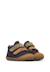 Chaussures premiers pas bébé en daim corkel à scratch Marine-marron+Rose-rose poudré 2 - vertbaudet enfant 