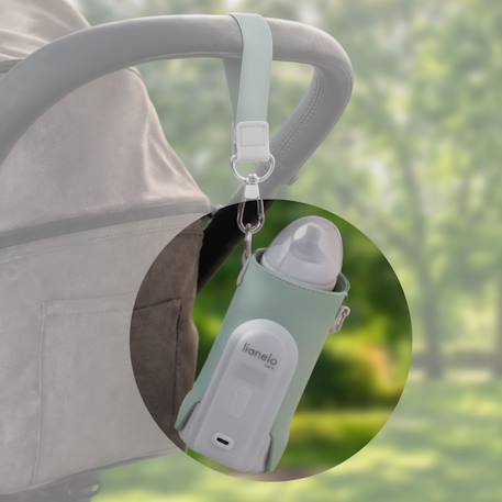 Chauffe-biberon sans fil thermup go evo avec autonomie jusqu’à 9 h pour biberons de 5 à 8 cm Black+Black gold+Coral pink+Green sage+Pink mist 20 - vertbaudet enfant 