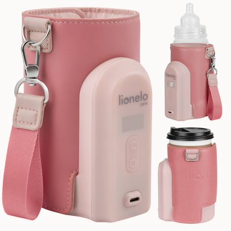 Chauffe-biberon sans fil thermup go evo avec autonomie jusqu’à 9 h pour biberons de 5 à 8 cm Black+Black gold+Coral pink+Green sage+Pink mist 13 - vertbaudet enfant 