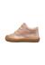 Chaussures barefoot bébé fille en daim pailleté amur à zip Rose poudré-or 3 - vertbaudet enfant 