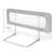 Barrière de Lit GUARD & DREAM Pliable avec Hauteur Réglable, Filet Aéré et Sac de Transport Inclus Gris+Noir 5 - vertbaudet enfant 