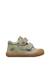 Chaussures premiers pas bébé garçon en cuir cocoon à scratch Marine-marron+Vert olive-marron 6 - vertbaudet enfant 