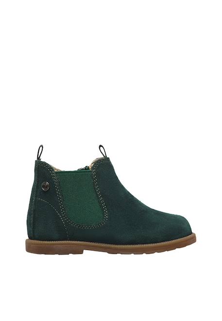 Bottines bébé garçon en daim winter wood Marron+Noir+Vert-marron 11 - vertbaudet enfant 