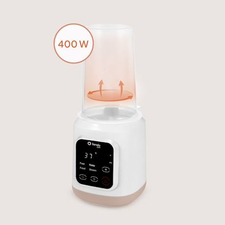 Chauffe-biberon thermup 3.0 avec stérilisation, réchauffage et décongélation, sans bpa White 2 - vertbaudet enfant 