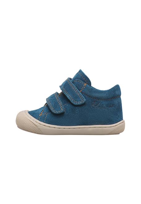 Chaussures en suède cocoon vl Bleu-blanc+Bleu-marron+Citrouille+Gris foncé+Marine+Marine-kaki+Marron+Marron foncé+Marron foncé-beige+Marron-cuivre+Rose+Rose clair+Vert olive 3 - vertbaudet enfant 