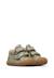 Chaussures premiers pas bébé garçon en cuir cocoon à scratch Marine-marron+Vert olive-marron 7 - vertbaudet enfant 