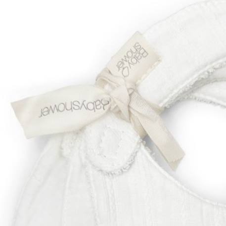 Lot de 3 bavoirs lullaby Blanc 2 - vertbaudet enfant 