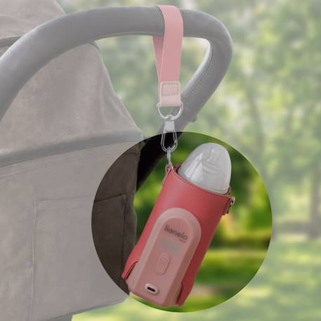Chauffe-biberon sans fil thermup go evo avec autonomie jusqu’à 9 h pour biberons de 5 à 8 cm Black+Black gold+Coral pink+Green sage+Pink mist 14 - vertbaudet enfant 